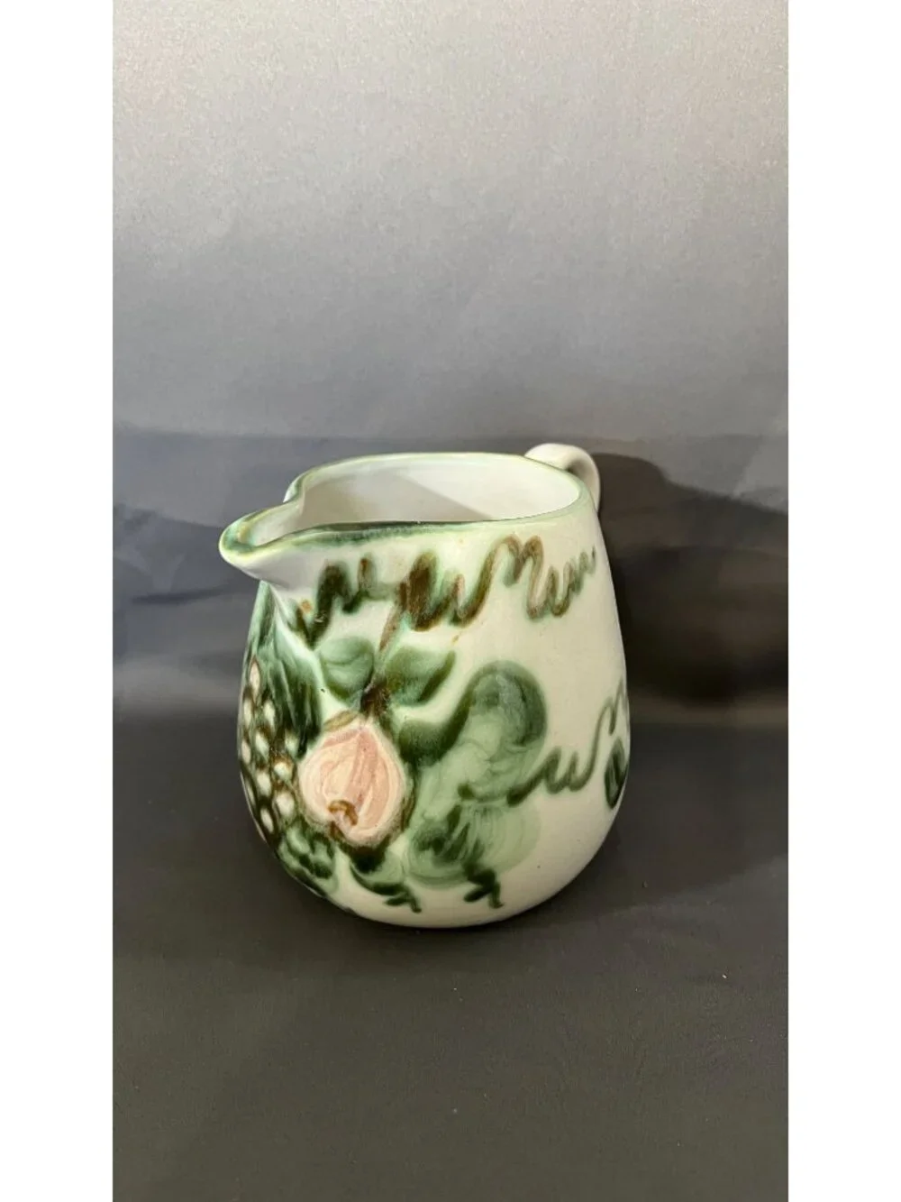 2 John B. Taylor Ceramic Creamers Harvest Design Figurative